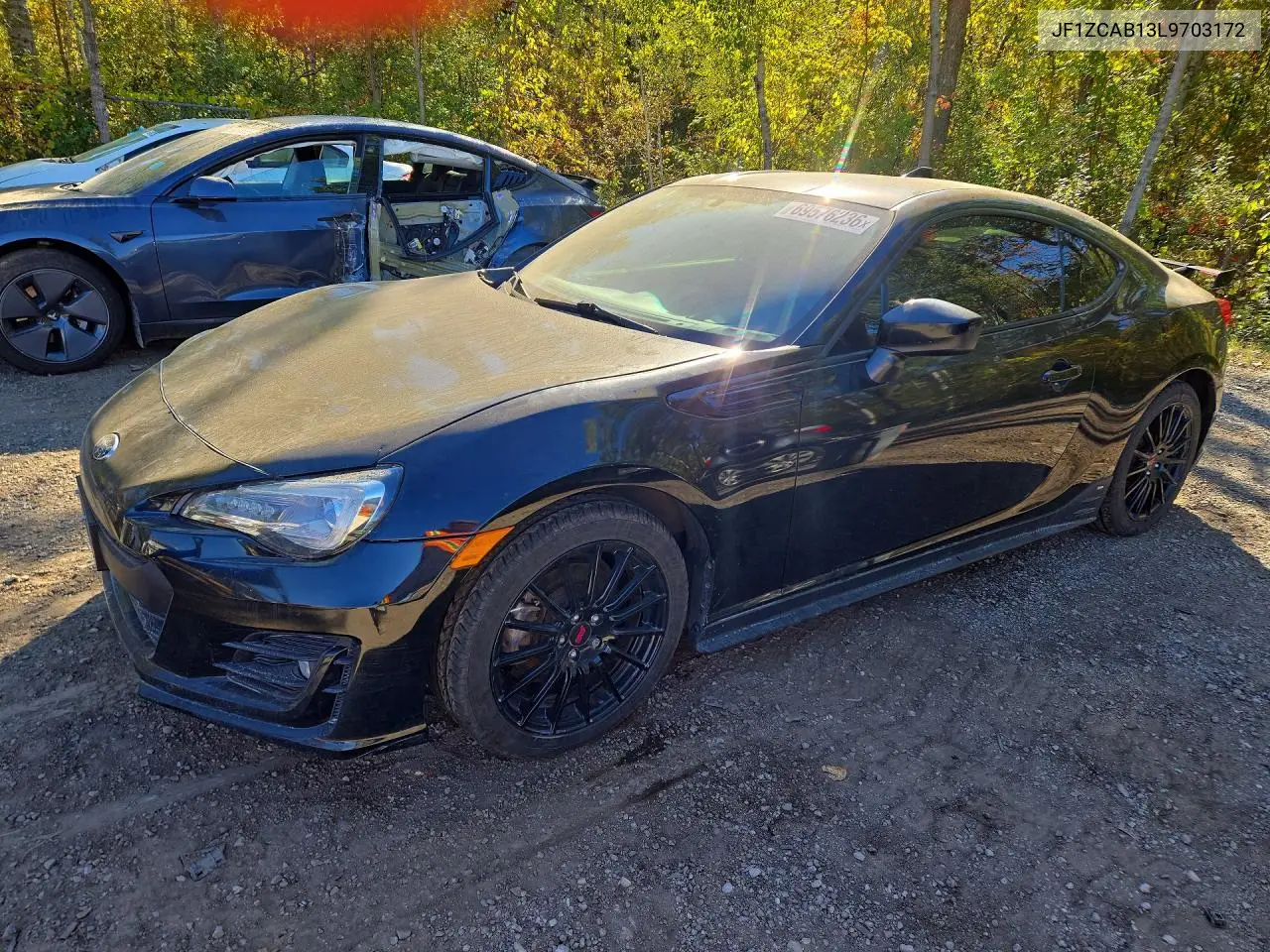 JF1ZCAB13L9703172 Subaru BRZ 2020 — повреждение Подтопление, фото до ремонта