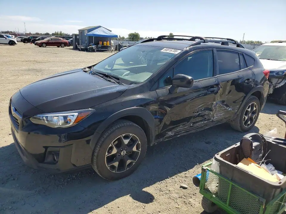 JF2GTABC2JH333615 Subaru Crosstrek 2018 — повреждение Боковая часть, фото до ремонта