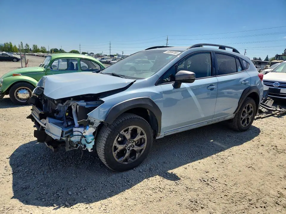 JF2GTHRC0MH384629 Subaru Crosstrek 2021 — повреждение Передняя часть, фото до ремонта