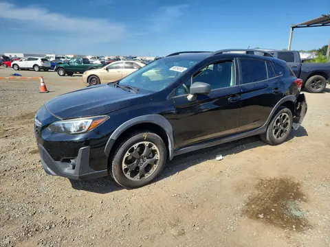 JF2GTABC5M8318398 — 2021 Subaru Crosstrek, Задняя часть (Rear End), фото до ремонта