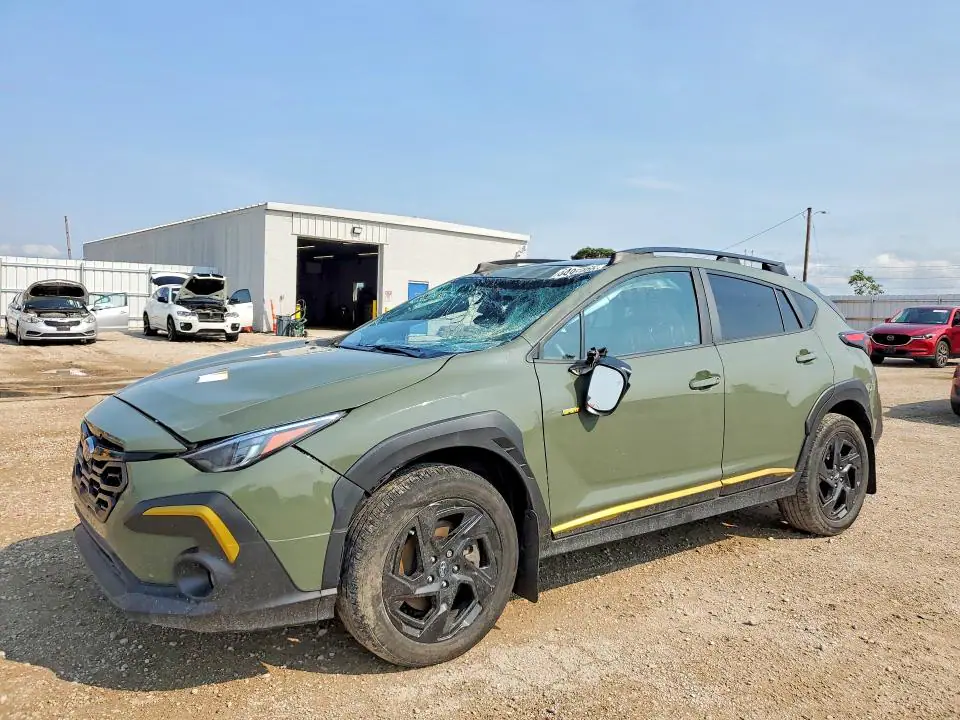 4S4GUHF66R3714011 Subaru Crosstrek 2024 — повреждение Опрокидывание, фото до ремонта