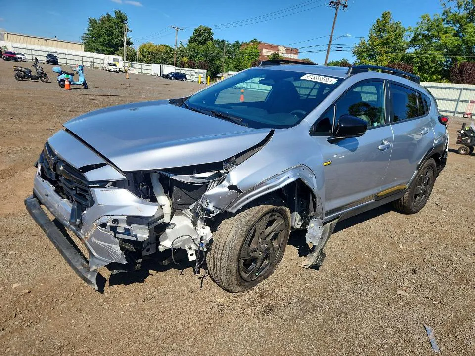 2024 SUBARU CROSSTREK VIN 4S4GUHF67R3718262 фото 1