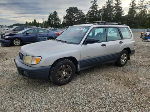JF1SF63531H707961 — 2001 Subaru Forester, Передняя часть (Front End), фото до ремонта