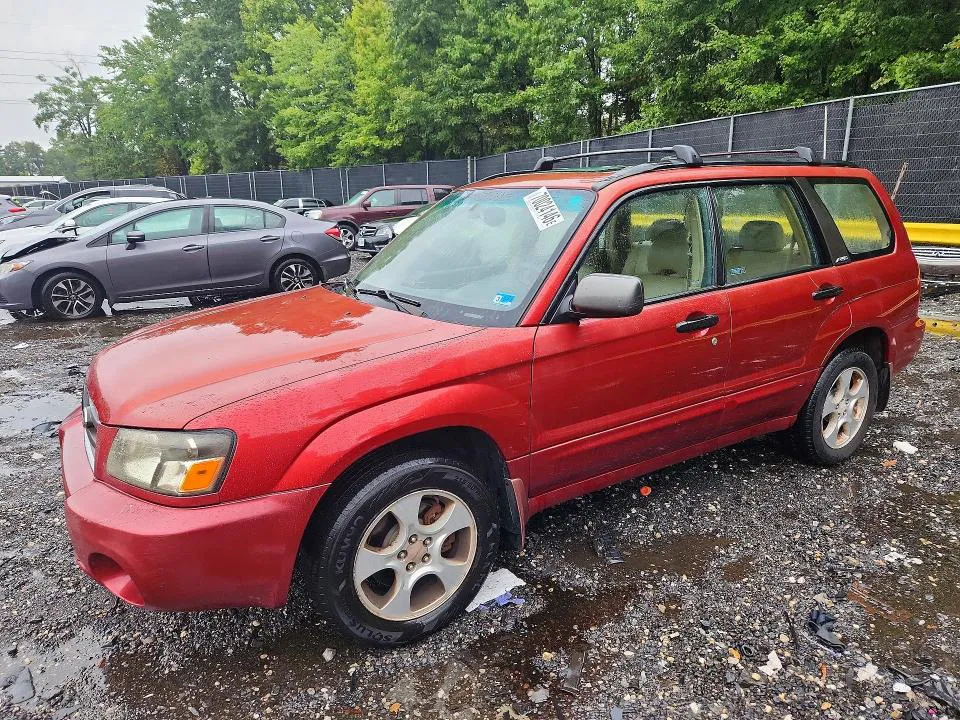2003 SUBARU FORESTER VIN JF1SG65673H749359 фото 1
