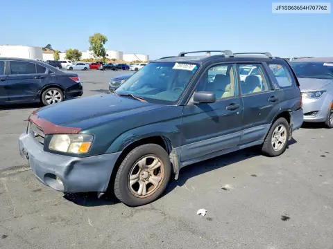 JF1SG63654H707762 — 2004 Subaru Forester, Задняя часть, фото до ремонта