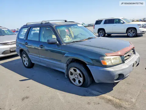 2004 Subaru Forester 2.5X VIN JF1SG63654H707762 фото 4