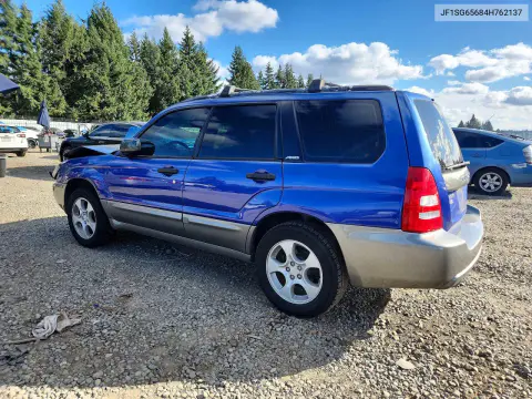 2004 Subaru Forester 2.5Xs VIN JF1SG65684H762137 фото 2