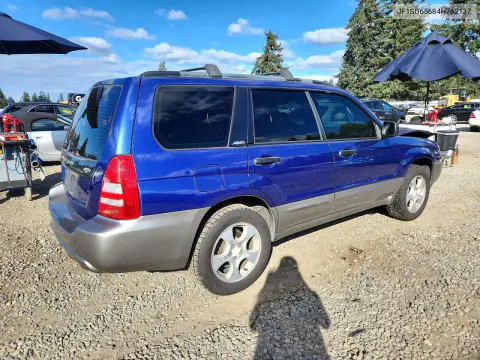 2004 Subaru Forester 2.5Xs VIN JF1SG65684H762137 фото 3