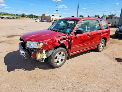 JF1SG63697H706649 — 2007 Subaru Forester, Передняя часть (Front End), фото до ремонта
