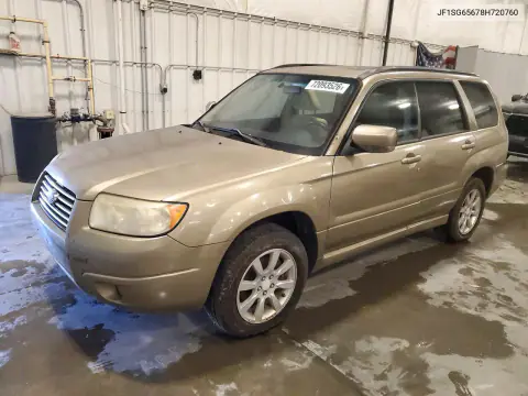 JF1SG65678H720760 — 2008 Subaru Forester, Механические повреждения, фото до ремонта