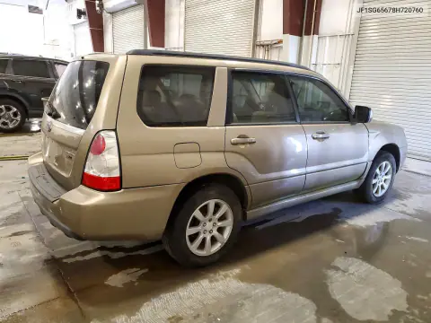 2008 Subaru Forester 2.5X Premium VIN JF1SG65678H720760 фото 3