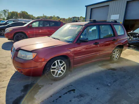 JF1SG63668H701863 — 2008 Subaru Forester, Передняя часть, фото до ремонта
