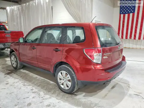 2009 Subaru Forester 2.5X VIN JF2SH61619H772997 фото 2