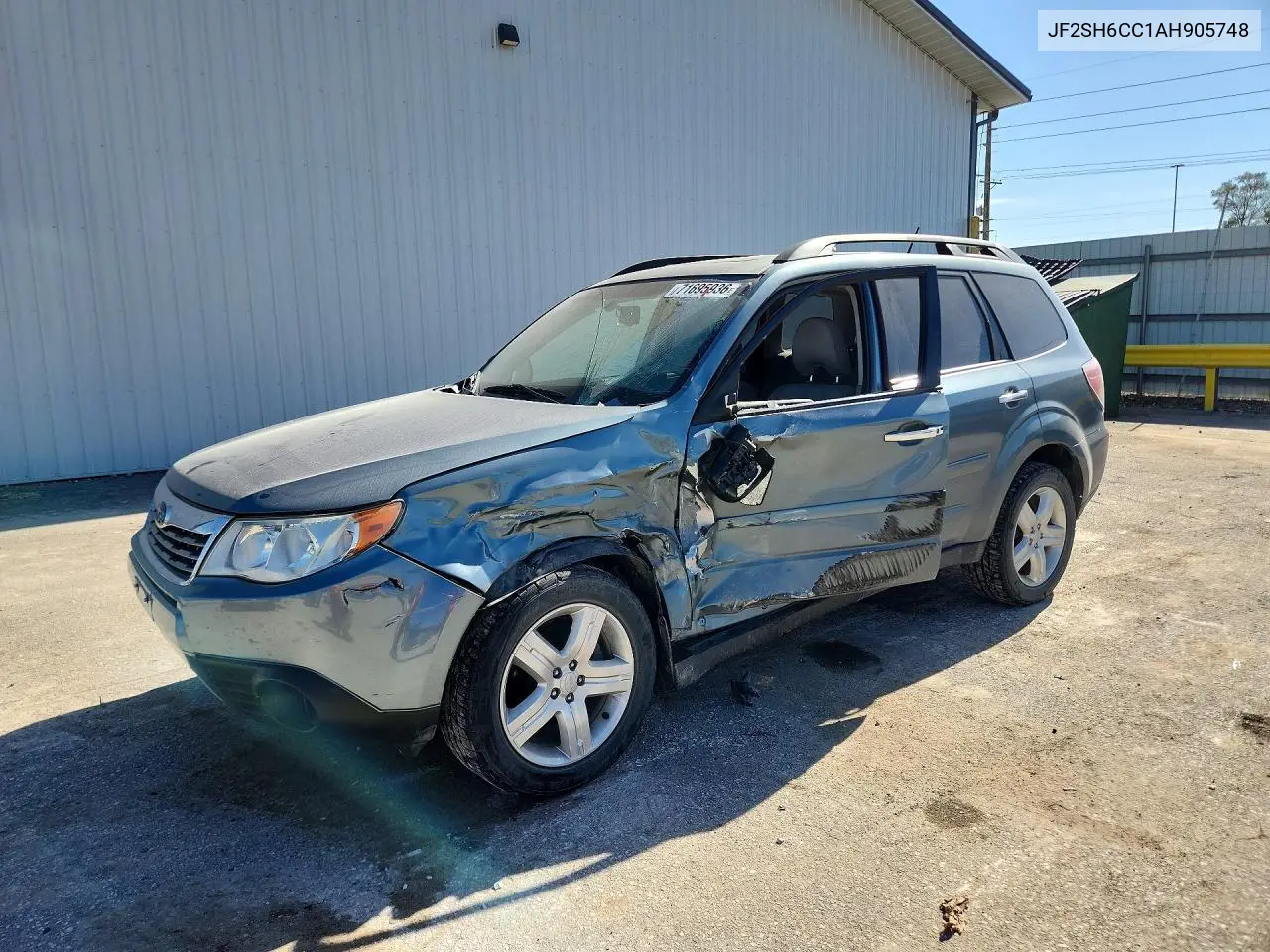 2010 Subaru Forester 2.5X Premium VIN JF2SH6CC1AH905748 фото 1