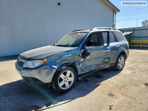 JF2SH6CC1AH905748 — 2010 Subaru Forester, Сторона, фото до ремонта