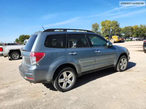 2010 Subaru Forester 2.5X Premium VIN JF2SH6CC1AH905748 фото 3
