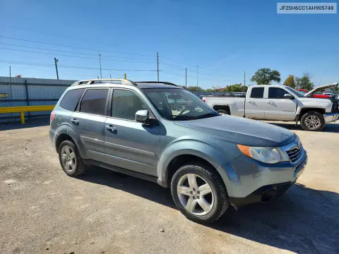 2010 Subaru Forester 2.5X Premium VIN JF2SH6CC1AH905748 фото 4