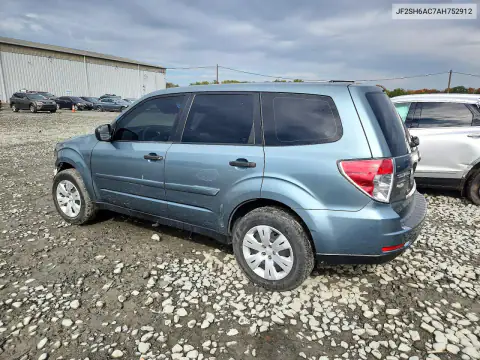 JF2SH6AC7AH752912 — 2010 Subaru Forester, фото 2 с аукциона Copart, Передняя часть