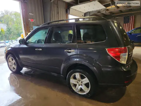 2010 Subaru Forester 2.5X Premium VIN JF2SH6CC9AH732366 фото 2
