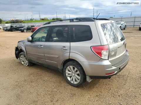 2011 Subaru Forester Limited VIN JF2SHBECXBH773922 фото 2