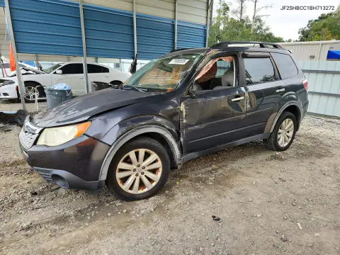 JF2SHBCC1BH713272 — 2011 Subaru Forester, Передняя часть, фото до ремонта
