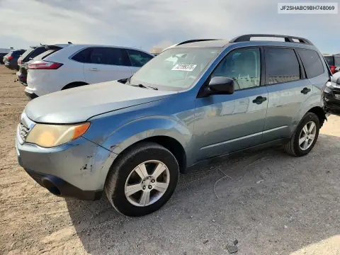 2011 Subaru Forester 2.5X VIN JF2SHABC9BH748069 фото 1