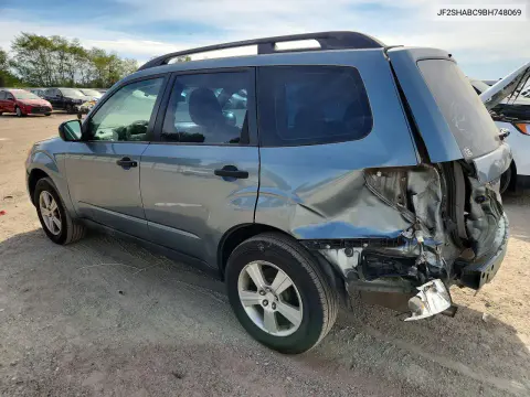 2011 Subaru Forester 2.5X VIN JF2SHABC9BH748069 фото 2
