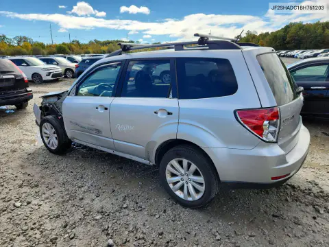 2011 Subaru Forester 2.5X Premium VIN JF2SHADC1BH761203 фото 2