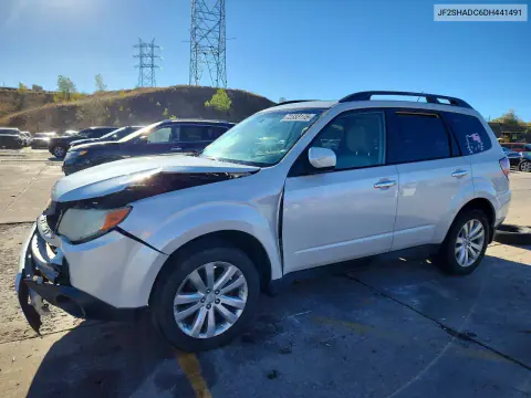 JF2SHADC6DH441491 — 2013 Subaru Forester, Передняя часть, фото до ремонта
