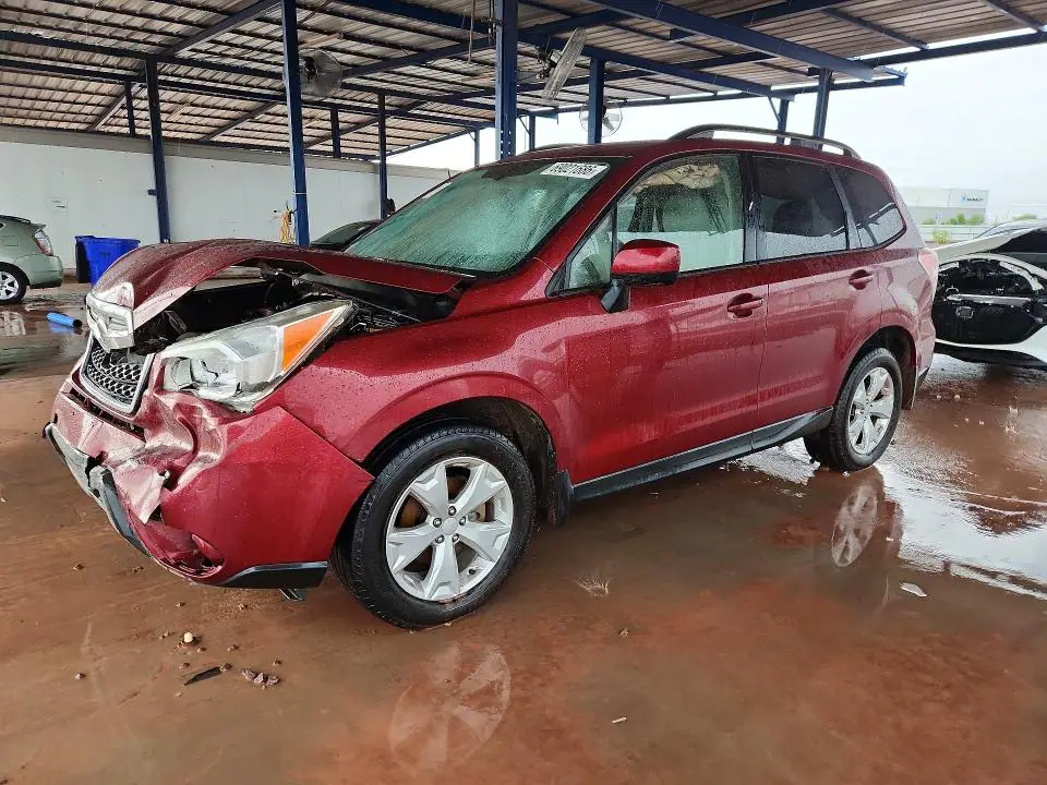 JF2SJAEC7EH461320 Subaru Forester 2014 — повреждение Передняя часть, фото до ремонта