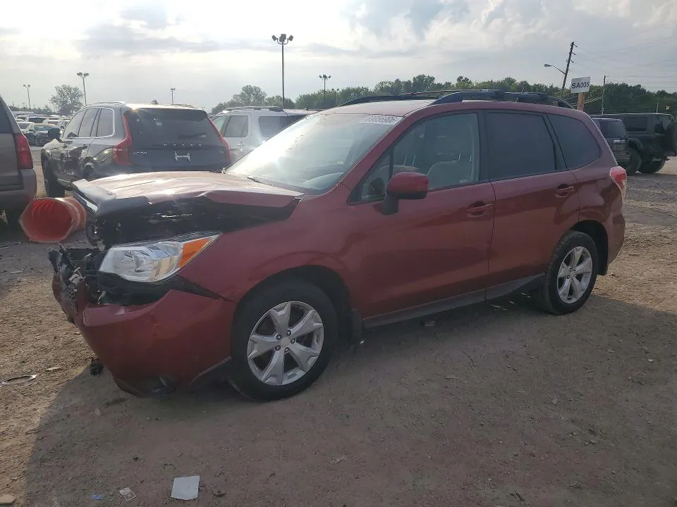 2014 SUBARU FORESTER VIN JF2SJAGC2EH515796 фото 1
