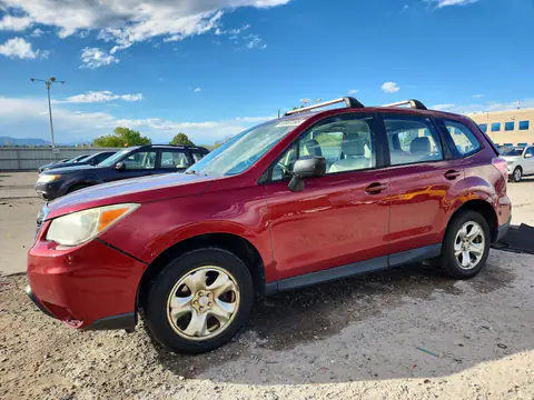 JF2SJAACXEG478396 — 2014 Subaru Forester, Задняя часть (Rear End), фото до ремонта