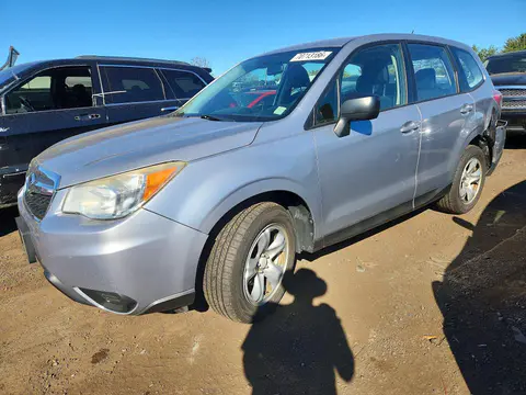 JF2SJAAC9EH412058 — 2014 Subaru Forester, Задняя часть (Rear End), фото до ремонта