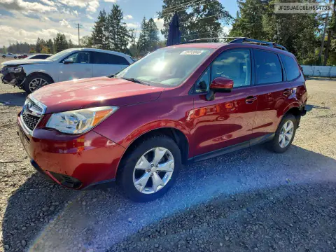 2014 Subaru Forester 2.5I Premium VIN JF2SJAEC8EH554735 фото 1