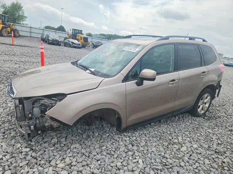 JF2SJAFC9FH807139 — 2015 Subaru Forester, Град (Hail), фото до ремонта
