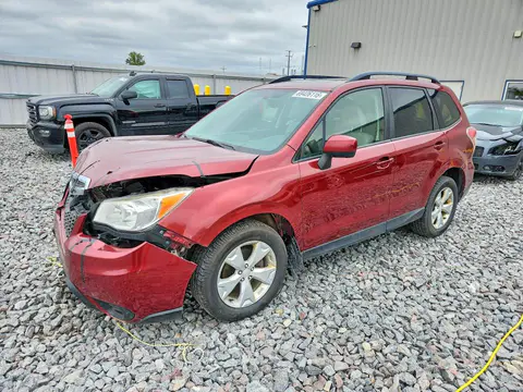 JF2SJADC3FH523783 — 2015 Subaru Forester, Передняя часть (Front End), фото до ремонта