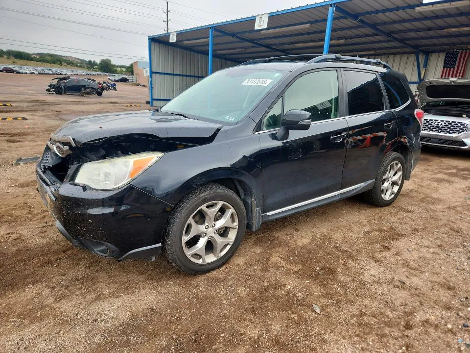 2015 SUBARU FORESTER VIN JF2SJAUC6FH405565 фото 1