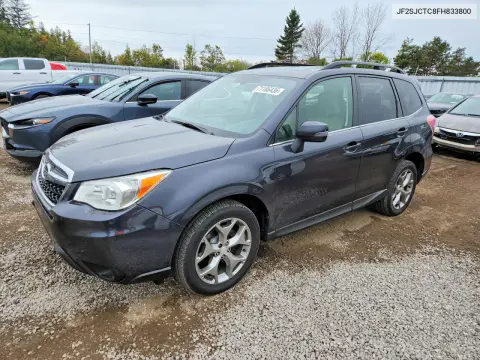 JF2SJCTC8FH833800 — 2015 Subaru Forester, Сторона, фото до ремонта