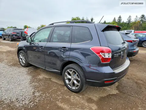 2015 Subaru Forester 2.5I Touring VIN JF2SJCTC8FH833800 фото 2