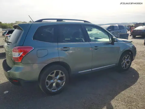 2015 Subaru Forester 2.5I Touring VIN JF2SJAUC8FH430824 фото 3