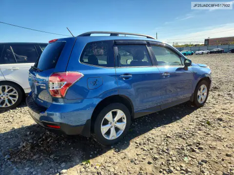 2015 Subaru Forester 2.5I Premium VIN JF2SJADC8FH517932 фото 3