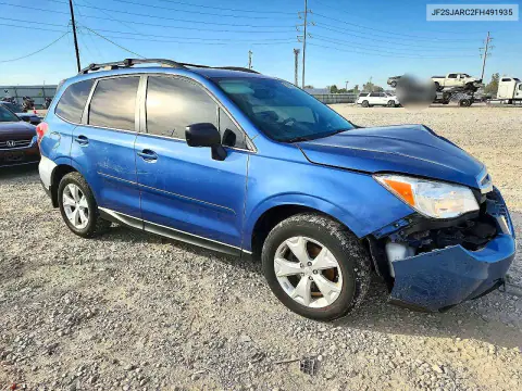 2015 Subaru Forester 2.5I Limited VIN JF2SJARC2FH491935 фото 4