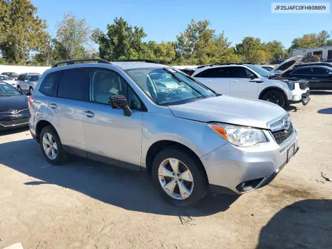 2015 Subaru Forester 2.5I Premium VIN JF2SJAFC0FH808809 фото 4