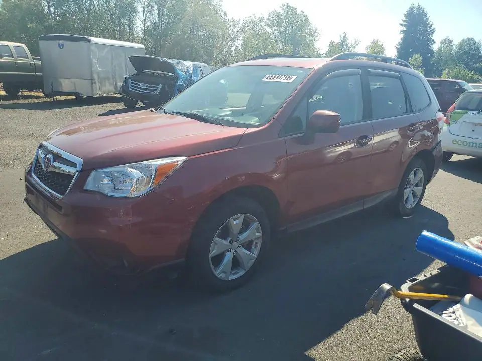 JF2SJAGC8GH568599 Subaru Forester 2016 — повреждение Задняя часть, фото до ремонта