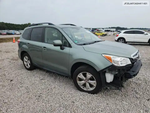 2016 Subaru Forester 2.5I Premium VIN JF2SJAFC6GH411431 фото 4