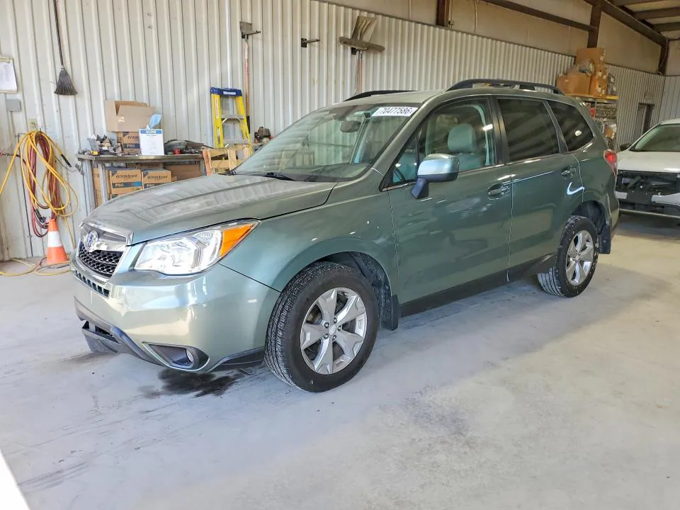 2016 SUBARU FORESTER VIN JF2SJARC2GH412099 фото 1