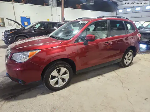 JF2SJADC1GH481034 — 2016 Subaru Forester, Задняя часть, фото до ремонта