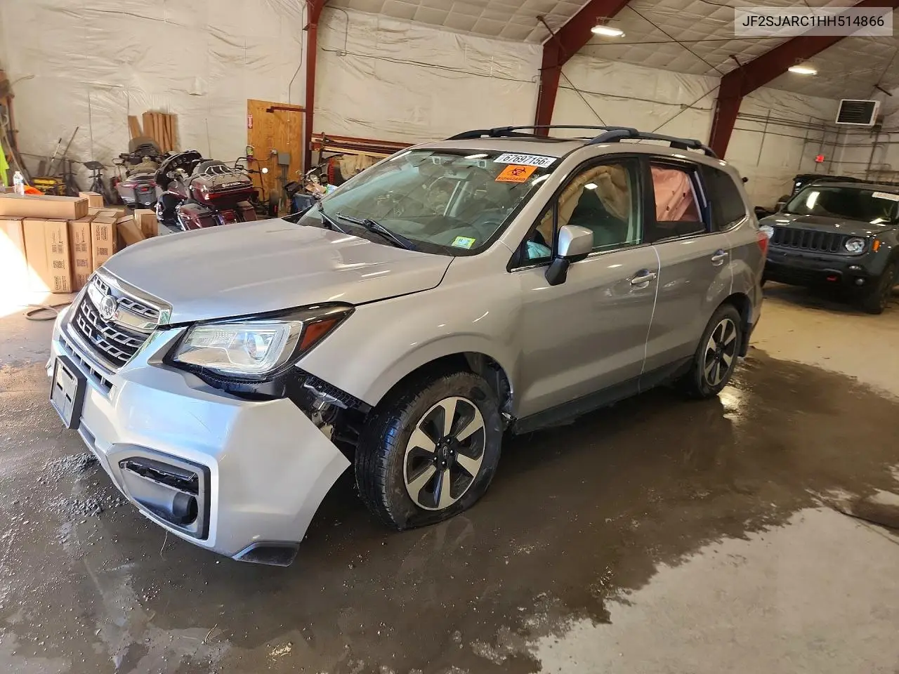 2017 Subaru Forester 2.5I Limited VIN JF2SJARC1HH514866 фото 1