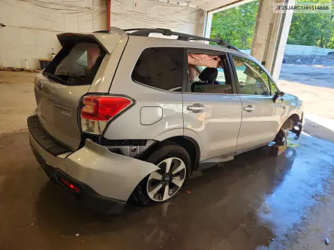 2017 Subaru Forester 2.5I Limited VIN JF2SJARC1HH514866 фото 3