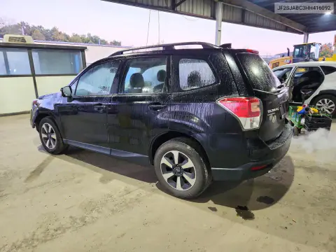 2017 Subaru Forester 2.5I VIN JF2SJABC3HH416092 фото 2
